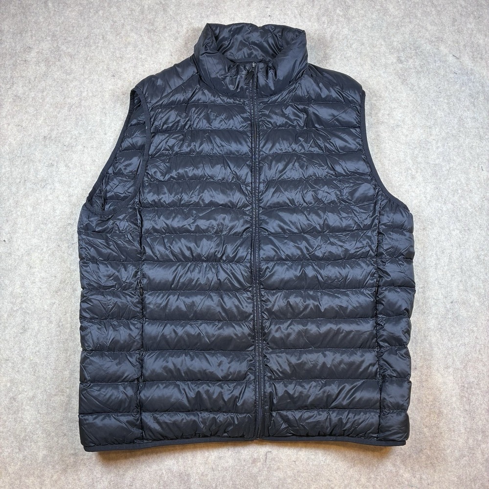Uniqlo Ultra Light Weight Quilted Down Compact Puffer Vest Men's XL (flaw)